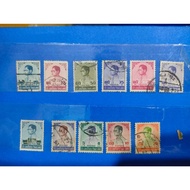 P9 Thai Stamps King Rama Ix Set Of 6 (Harrison) 11 Used