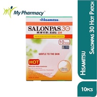 SALONPAS 30 HOT PATCH 10PCS