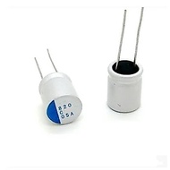 100PCS 16V820UF Solid Aluminum Electrolytic Capacitor 820UF 16V 8*12MM