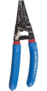 Klein Tools 11057 Wire Cutter / Wire Stripper Made in USA Heavy Duty Wire Cutter Stripper for 20-30 