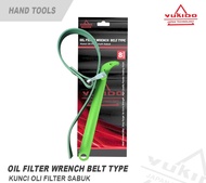 YUKIDO Kunci Filter Oli model Sabuk 8 - Kunci Saringan Oli - Wrench Oil Filter - Pembuka Filter Oli