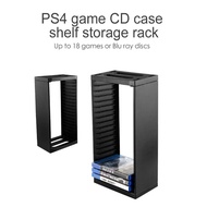 【Popular Categories】 Ps4 Pro For Xbox-One Multifunctional Disk Storage Tower Games Discs Holder Vertical Stand 18 Game Disks Organizer