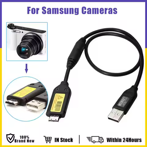 【Fast Ship】Charger USB Data Charging Cable for Samsung Digital Camera ST Series ST10 ST30 ST45 ST50 