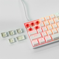 QAZWS ZIFRIEND คีย์บอร์ดสำหรับเล่นเกมแบบมีสายขนาดเล็ก USB RGB แบบ T68สวิตช์สีฟ้าสีแดง68คีย์สำหรับสำห