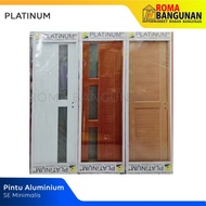 Platinum Pintu Kamar Mandi Pintu Toilet PVC aluminium minimalis