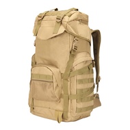 【FN】 50L Tactical Backpack   กระเป๋าเป้สะพายหลังทหาร กระเป๋าเป้สะพายหลังกันน้ำทนทาน MOLLE  ช่องแล็ปท