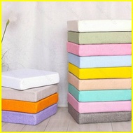 B4 Elastic Sofa Seat Cushion Chair Pad 45x45cm High Density Sponge Cushion Living Room Solid Color S