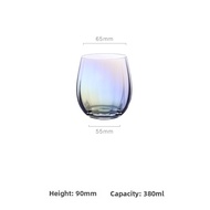 Rainbow Crystal Glass Wine Goblet