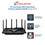 TP-Link Router Wifi 6 Dual-Band 6-Stream Gigabit AX5400 Archer AX72 wireless network Router - Genuin