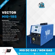 VECTOR MIG-185 GASLESS MIG DC WELDING MACHINE MESIN LAS MIG NON GAS - FAYRESS STORE