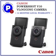 CANON POWERSHOT V10 VLOGGING CAMERA  (15 MONTHS CANON SINGAPORE WARRANTY )