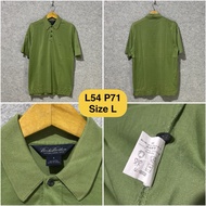 HIJAU Brooks Brothers Green Poloshirt Original