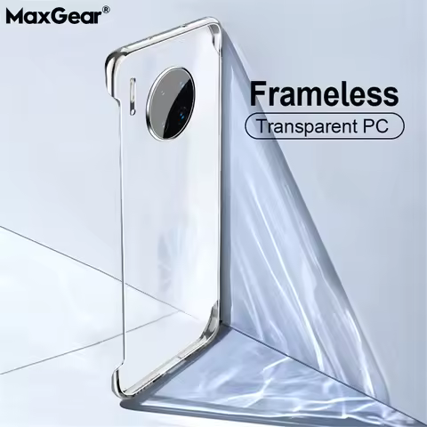 Slim Frameless Clear Case For Huawei P20 P30 P40 P50 Honor 60 50 30 8X 9X Mate 40 Pro Shockproof Bum