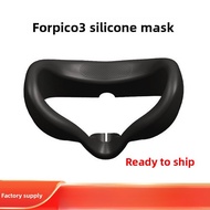 Silicone Face Cover for Pico 3 / Pico Neo 3, Sweatproof Light Blocking VR Eye Mask Cushion, Comforta