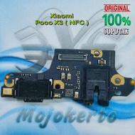 Xiaomi Poco X3 NFC Papan konektor cas mesin bawah ori copotan - eXe