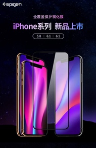 iPhone 11 / 11 Pro / 11 Pro Max - Spigen Tr Slim Full Tempered Glass Screen Protector