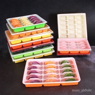 Disposable Dumpling Box Special Lunch Box for Takeaway Commercial Frozen Dumpling Plastic Box Fast Food Packing Box20Gri