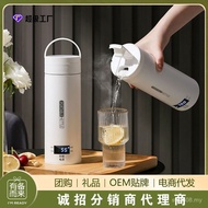 Mini Stainless Steel Office Water Cup Small Portable Smart Thermos Cup Heating Integrated Travel Ele