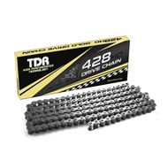 Motorcycle Chain 428 TDR Roller Chain Black