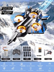 BABYSHOME | Kids RC Fighter Aircraft Model Mini Drone Toy