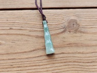 【親翠】天然翡翠 冰晴隨型意境竹節調整式繩鏈