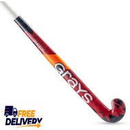 GRAYS AFTERSHOCK ULTRABOW WOODEN HOCKEY STICK – RED