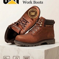 NEW Caterpillar E Colorado Shoes WP Boots Deep Mahagony Rouge Fonce Size 42 Men's Boots Boots Wanita