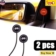 ZDD 2Pcs Car Blind Spot Radar Detection System Sensor Driving Assistance Reversing Blind Spot Monito