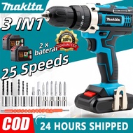 Cordless Drill Set 766VF Impact Hammer Drill Rechargeable Drill Power Tool For Wood / Concrete & Scr