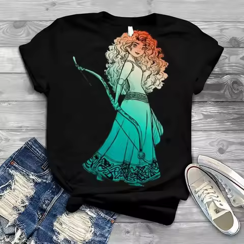 Pixar Brave Merida Stylized T shirt