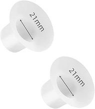 Mayyatt Flange Inserts 21mm for medela spectra S1 S2 elvie motif luna Breast pump 24mm Shields Size Reduction Gadget Turn Tunnel Down to 21mm Optimize Milk Flow maymom Inserts Replacement (2pc)