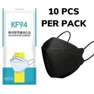 10 pcs Bundle Pack KF94 3D Fish Mouth Face Mask Disposable Earloop 4ply Mask (Non-Medical Mask)
