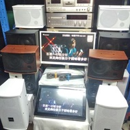 多款卡啦ok喇叭，大細size(個別設有掛牆架)/家居音響喇叭，點歌機可用，即買即用！（保用一年)