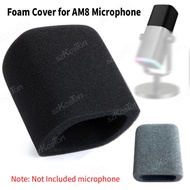 Sponge Foam Cover for AM8 Microphone High Density Mic Windscreen Pop Filter Noise Reduction for AM8 