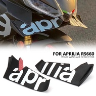 Motorcycle 5 colors Winglet Aerodynamic Wing Kit Spoiler Accessories For Aprilia RS660 RS 660 rs660