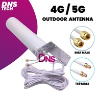 4G LTE 5G SMA / TS9 External Antenna 10 Meter Length Outdoor Antenna Bracket Mount SMA Male Connecto