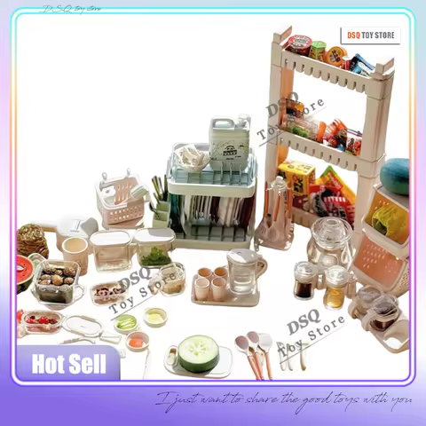 Interesting Mini Kitchen Supplies In Stock Jykys Miniature Kitchen Storage 2.0 Storage Box Simulated