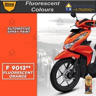 Diton Premium FP9013 Fluorescent Orange Colour Motorcycle Spray Paint 400ml
