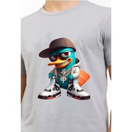 KATUN Men's 3D T-Shirt Perry Diamond Motif 24s Cotton T-Shirt H0251 By Hans & Co