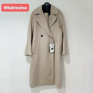 MaxMara- 2026 春夏 WkdResina 042 水波紋 羊毛大衣#34 好價