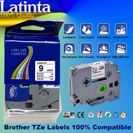 Label Tape Printer Package 5pcs Laminated Ink OEM Compatible for Brother P Touch Printer/ PT-D210 PT