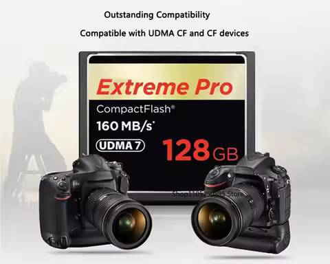 8GB 16GB 32GB 64GB 128GB 256GB Card CF Memory Card Extreme Pro Compact Flash Card1067x High Speed 16