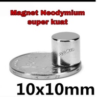 Round Neodymium Magnet size 10x10 MM