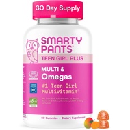 artyPantsTeenGirlMultivitaminGummies,Omega3(DHA/EPA),VitaminC,D3,B12,VitaminA,K&Zinc,BiotintoSupport