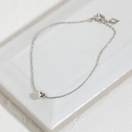 tiny heart bracelet SV 無鎳手鍊 小愛心手鍊 銀色 રrhodium