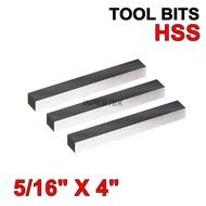 Pahat HSS 5/16 X 4 Tool Bit 5/16X4 Mata Pisau Bubut Square 5/16X5/16X4
