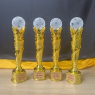 Cúp lưu niệm Pickleball vương miện cao 30 cm