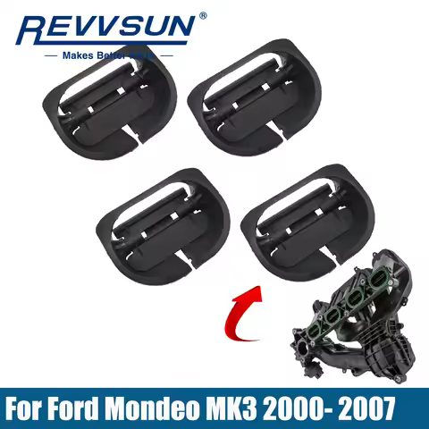 4PCS Inlet Manifold Flap Control Valve for Ford Mondeo MK3 2000-2007 Mazda Volvo 1.8 2.0 Duratec 131