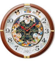 😸現貨😸 Disney 精工Seiko  掛鐘迪士尼Tsum tsum 音樂鬧鐘 可旋轉 不同奏樂 生日禮物 入伙禮物 新居擺設