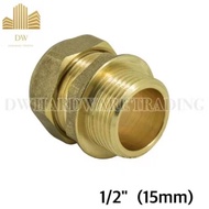 🔥Ready Stock🔥Copper Pipe Fitting Valve Socket CxM.I / Water Pipe Fitting (15mm / 22mm / 28mm )